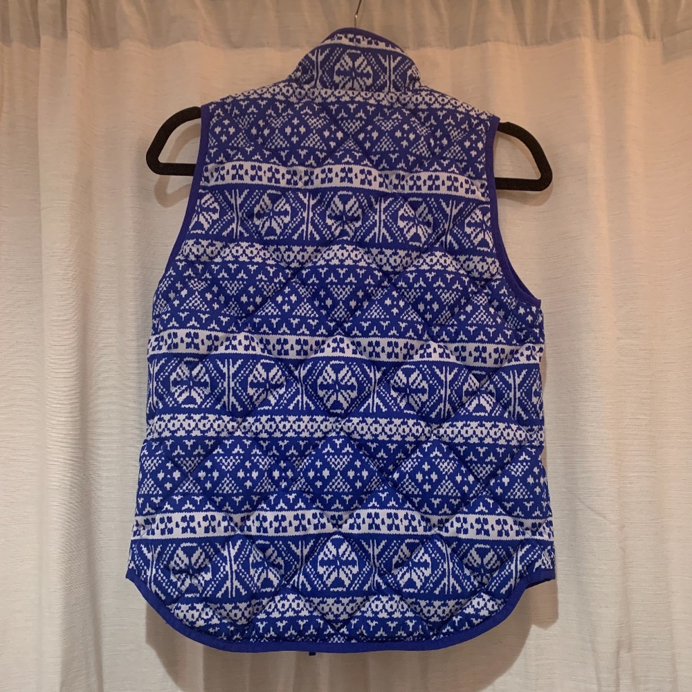 J Crew Excursion Fair Isle Down Vest - image 6